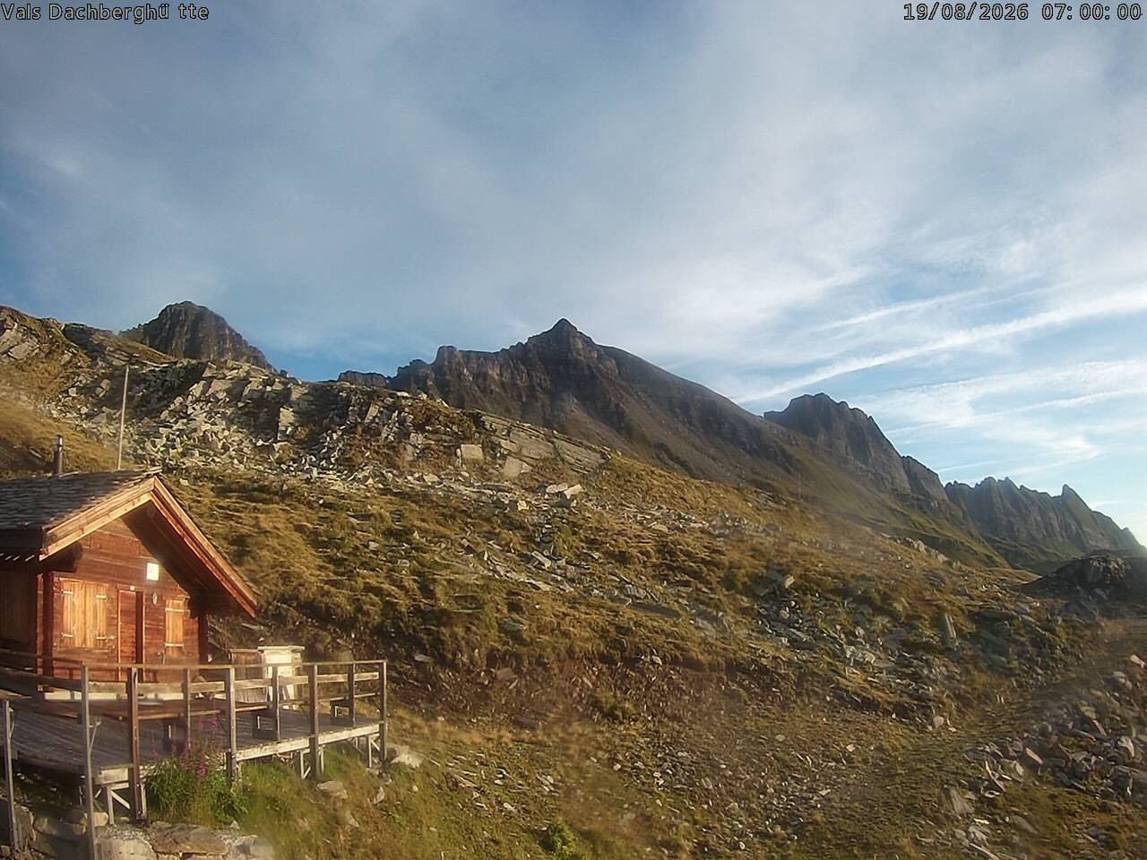 Archiv Foto Webcam Dachberghütte (2.500 m)