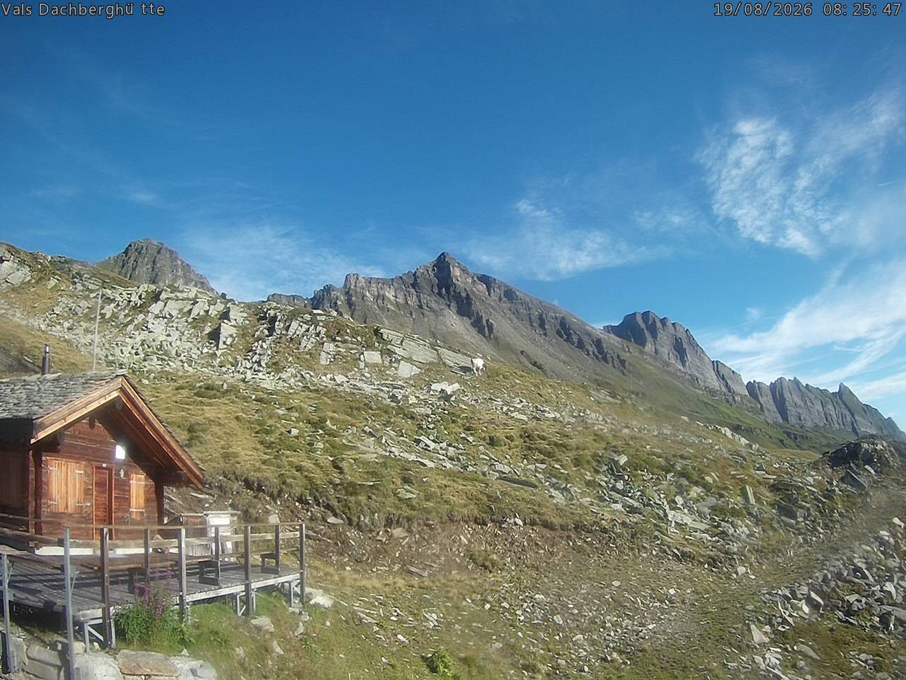 Archiv Foto Webcam Dachberghütte (2.500 m)