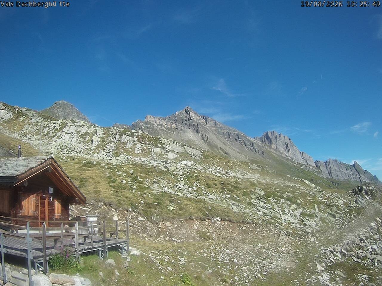 Archiv Foto Webcam Dachberghütte (2.500 m)