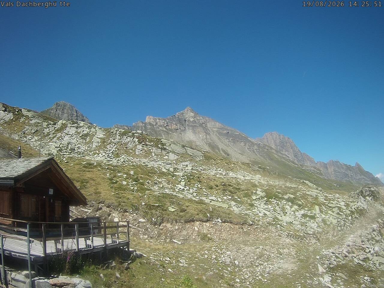 Archiv Foto Webcam Dachberghütte (2.500 m)