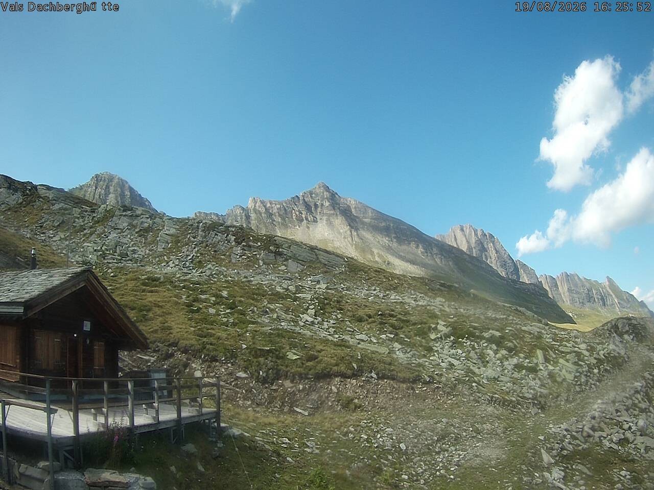 Archiv Foto Webcam Dachberghütte (2.500 m)