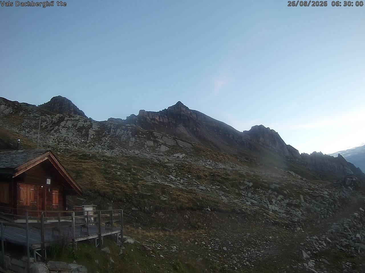 Archiv Foto Webcam Dachberghütte (2.500 m)