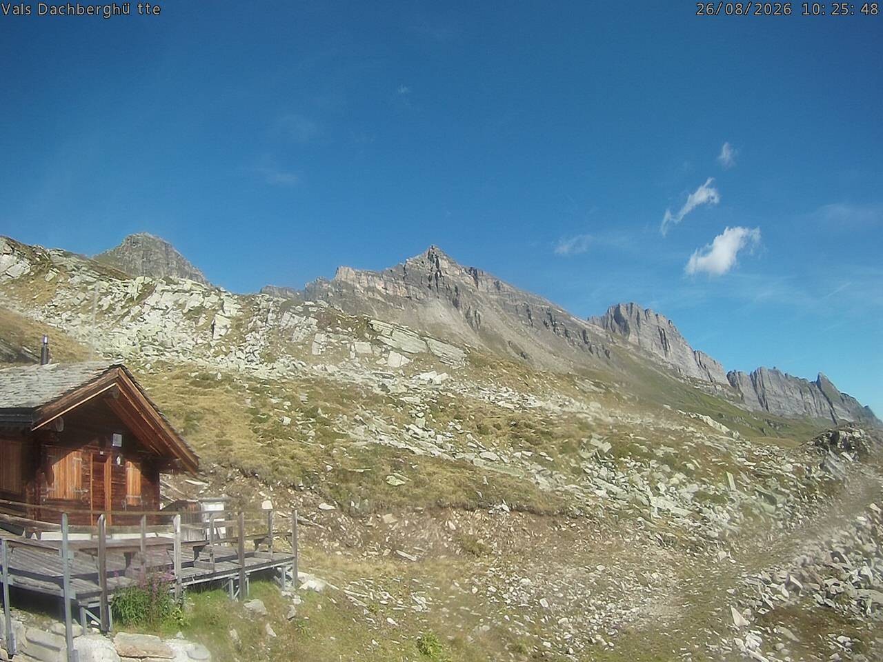 Archiv Foto Webcam Dachberghütte (2.500 m)