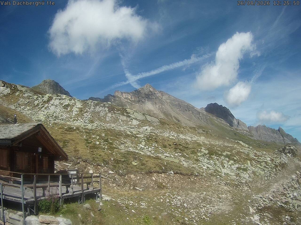 Archiv Foto Webcam Dachberghütte (2.500 m)
