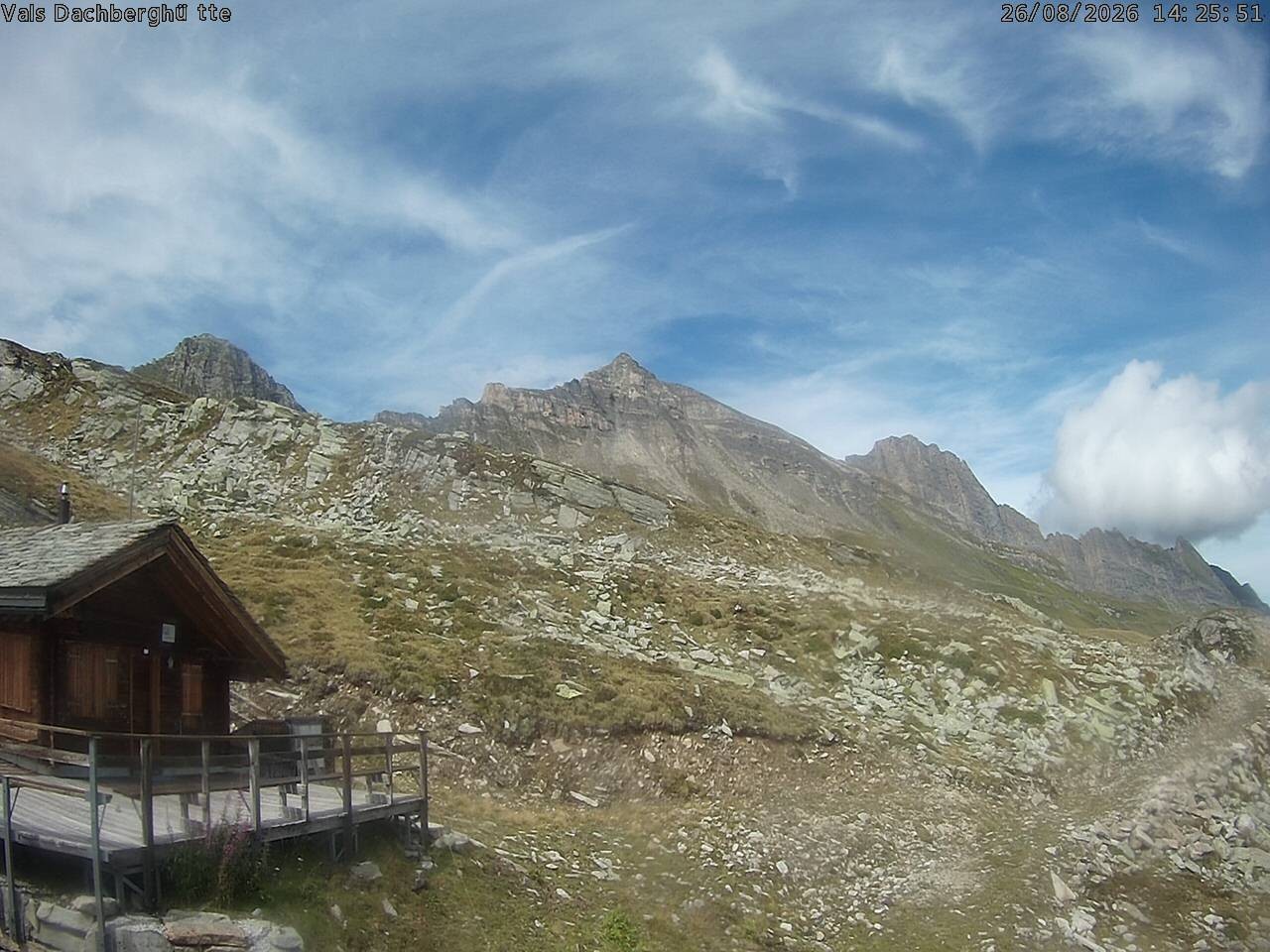 Archiv Foto Webcam Dachberghütte (2.500 m)