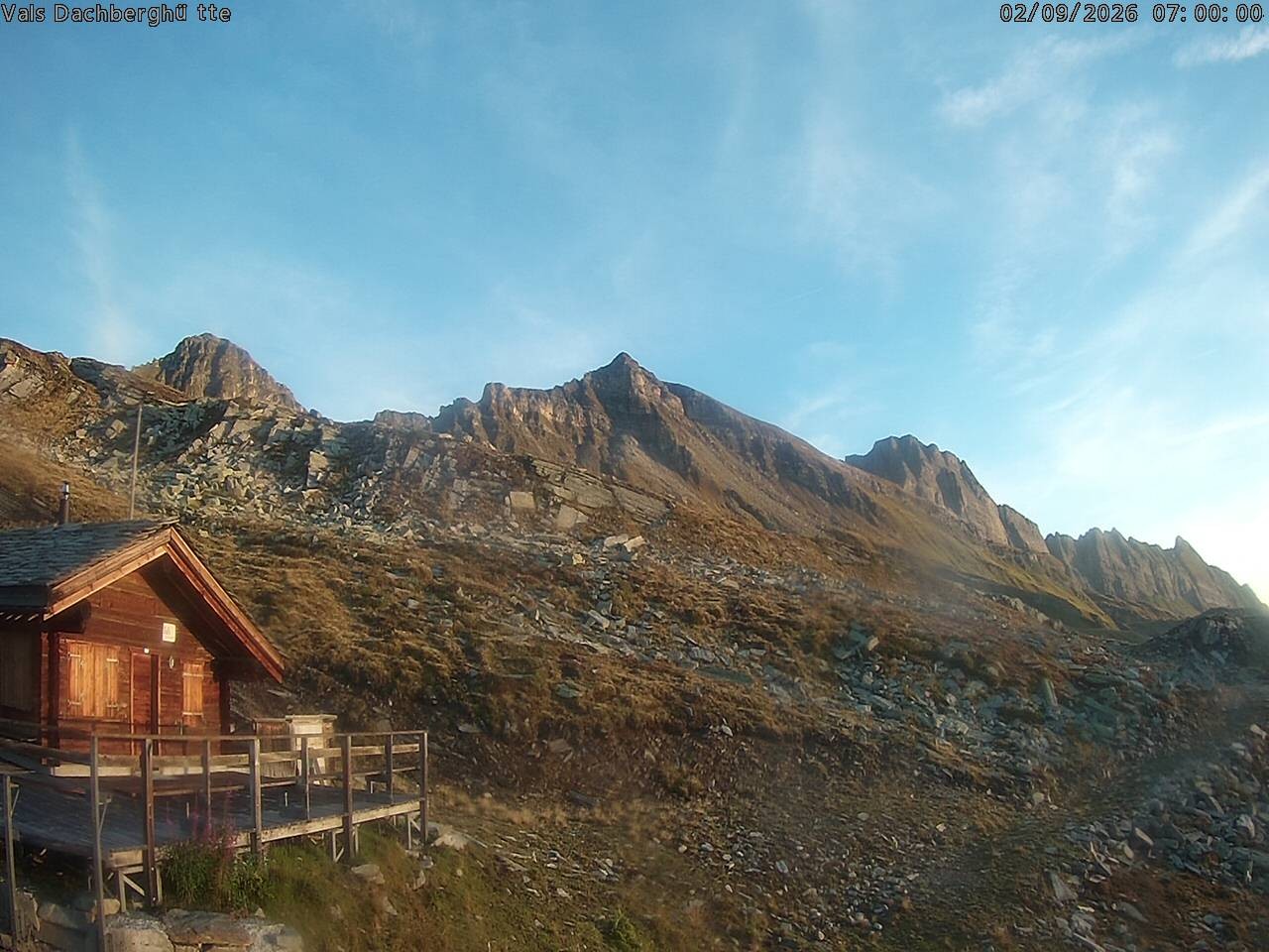 Archiv Foto Webcam Dachberghütte (2.500 m)