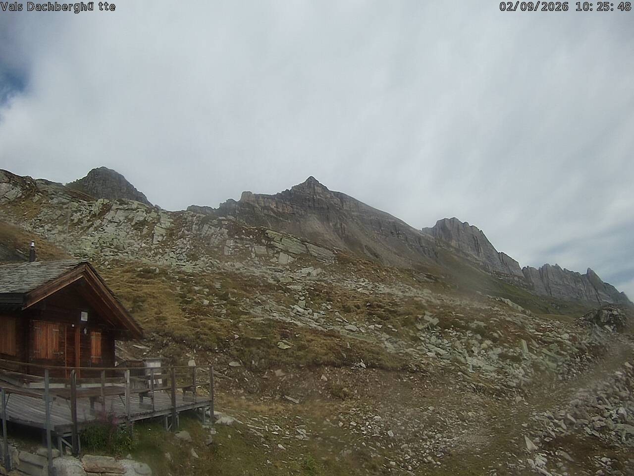 Archiv Foto Webcam Dachberghütte (2.500 m)