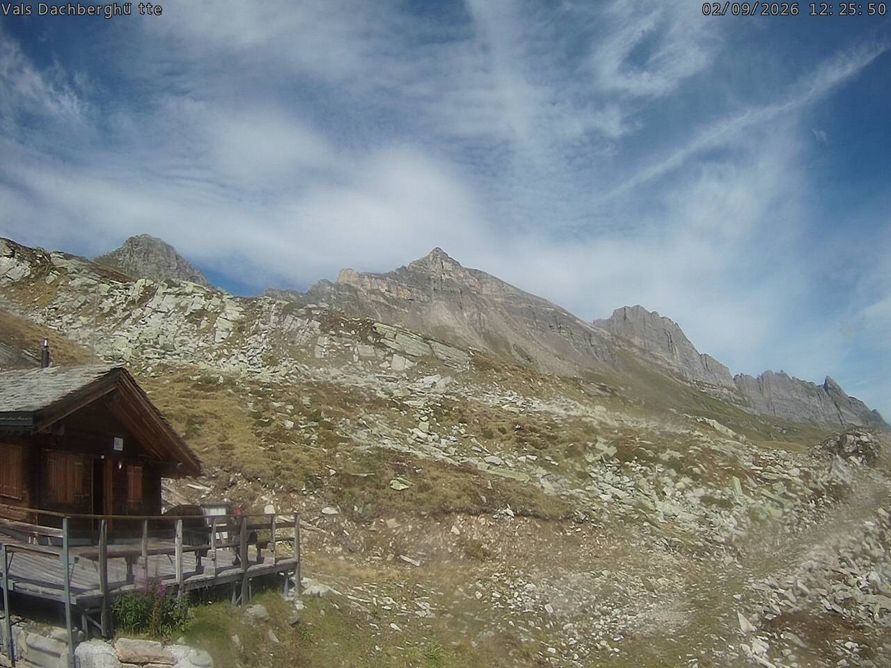 Archiv Foto Webcam Dachberghütte (2.500 m)