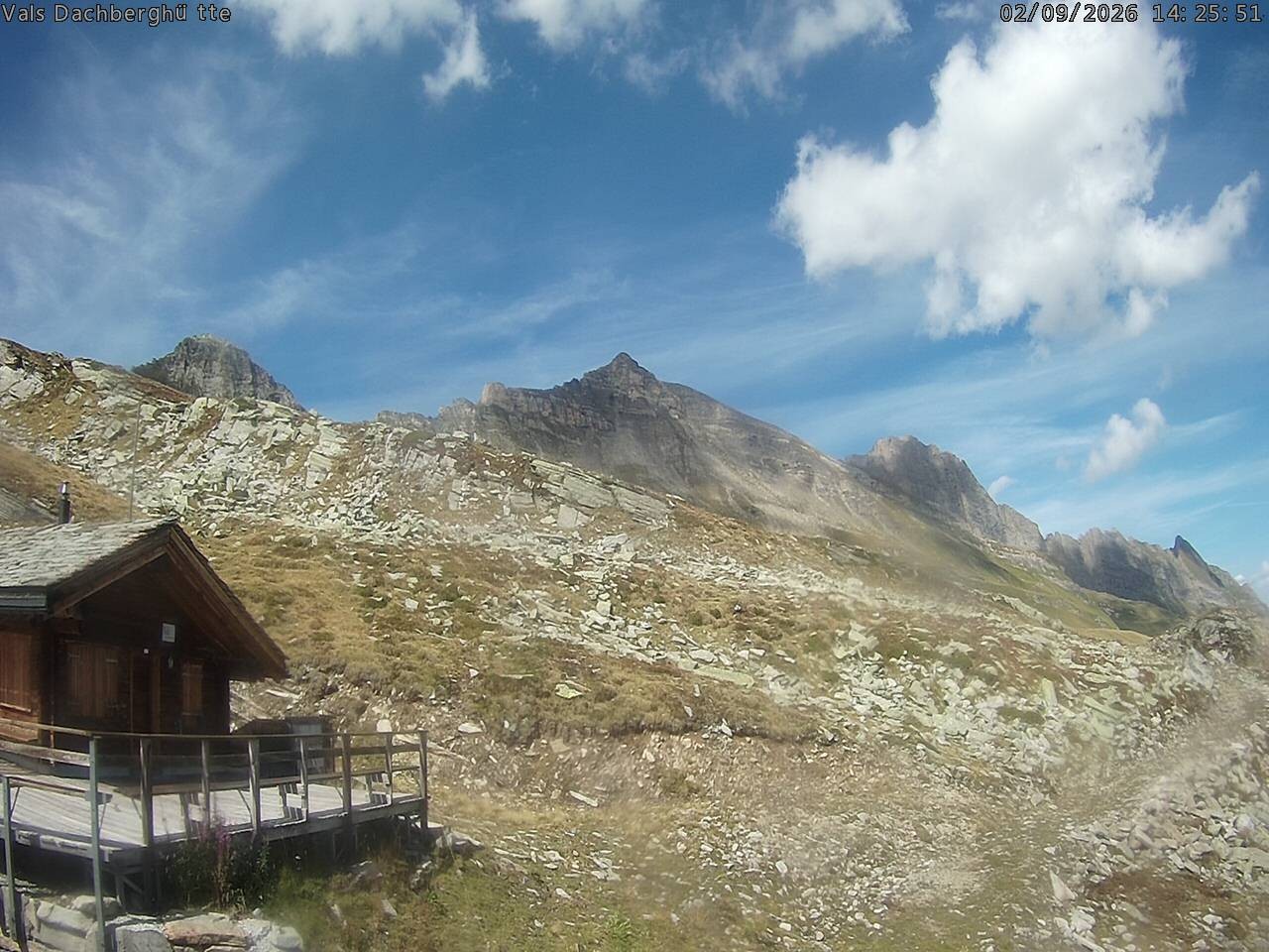 Archiv Foto Webcam Dachberghütte (2.500 m)