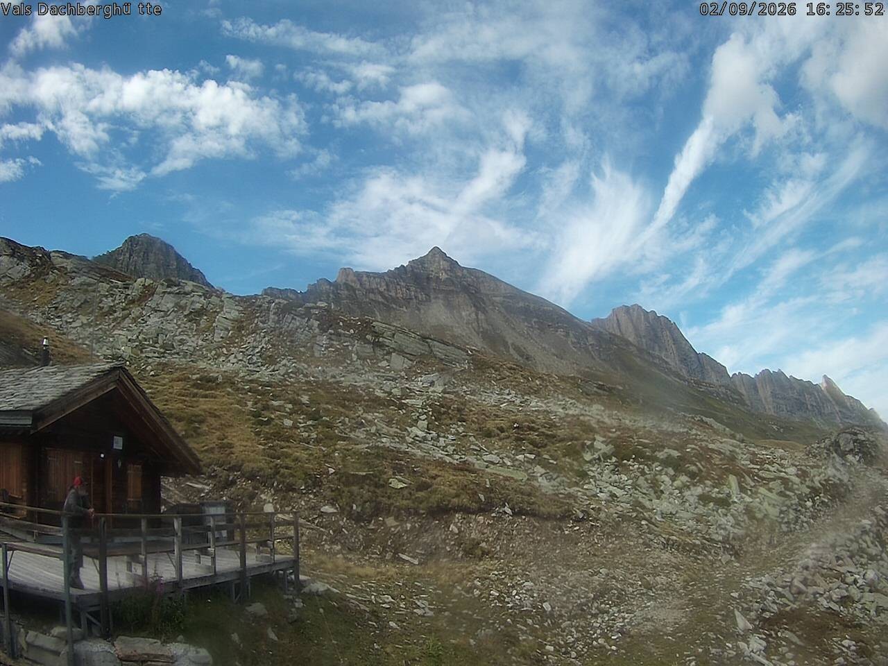 Archiv Foto Webcam Dachberghütte (2.500 m)