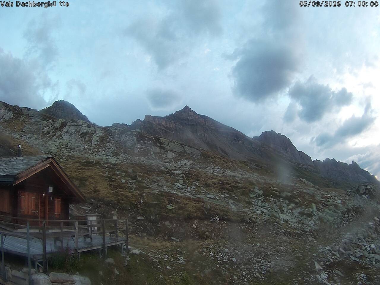Archiv Foto Webcam Dachberghütte (2.500 m)