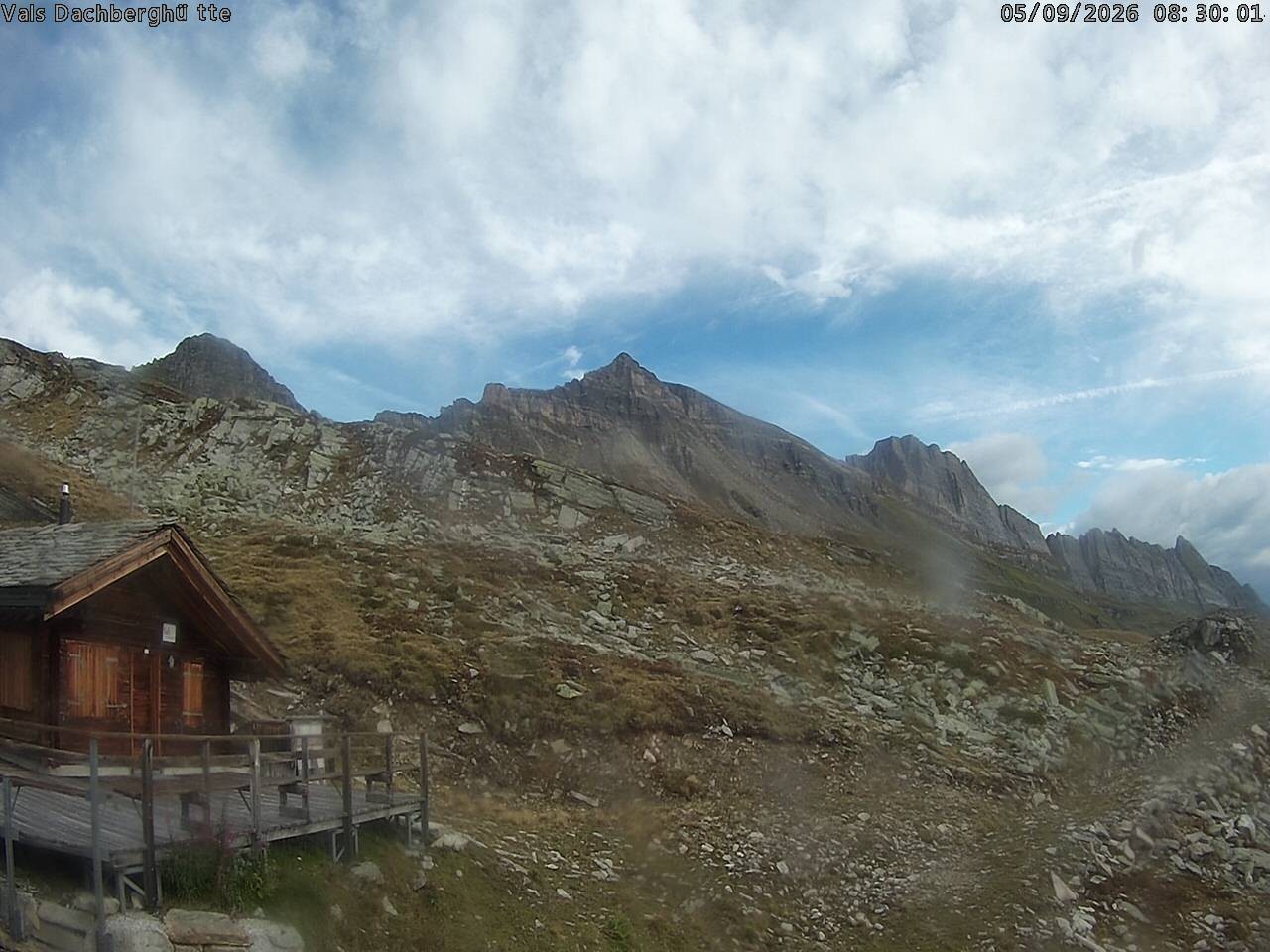 Archiv Foto Webcam Dachberghütte (2.500 m)