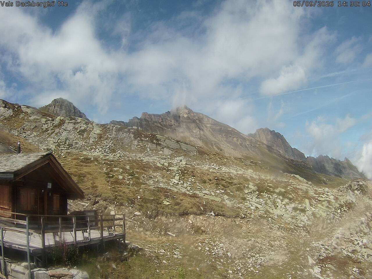 Archiv Foto Webcam Dachberghütte (2.500 m)