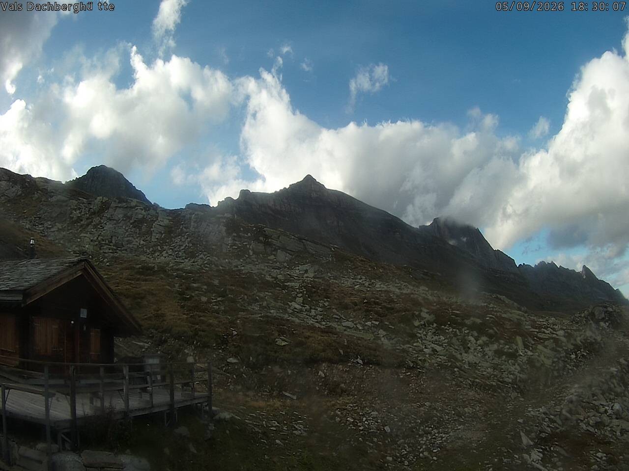 Archiv Foto Webcam Dachberghütte (2.500 m)