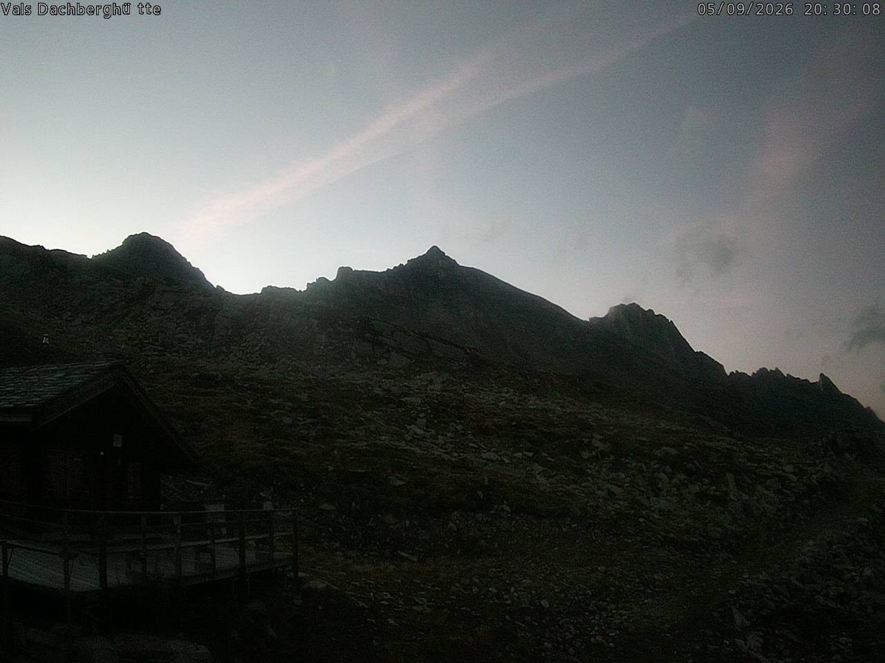 Archiv Foto Webcam Dachberghütte (2.500 m)
