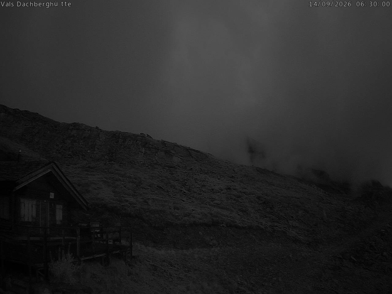 Archiv Foto Webcam Dachberghütte (2.500 m)