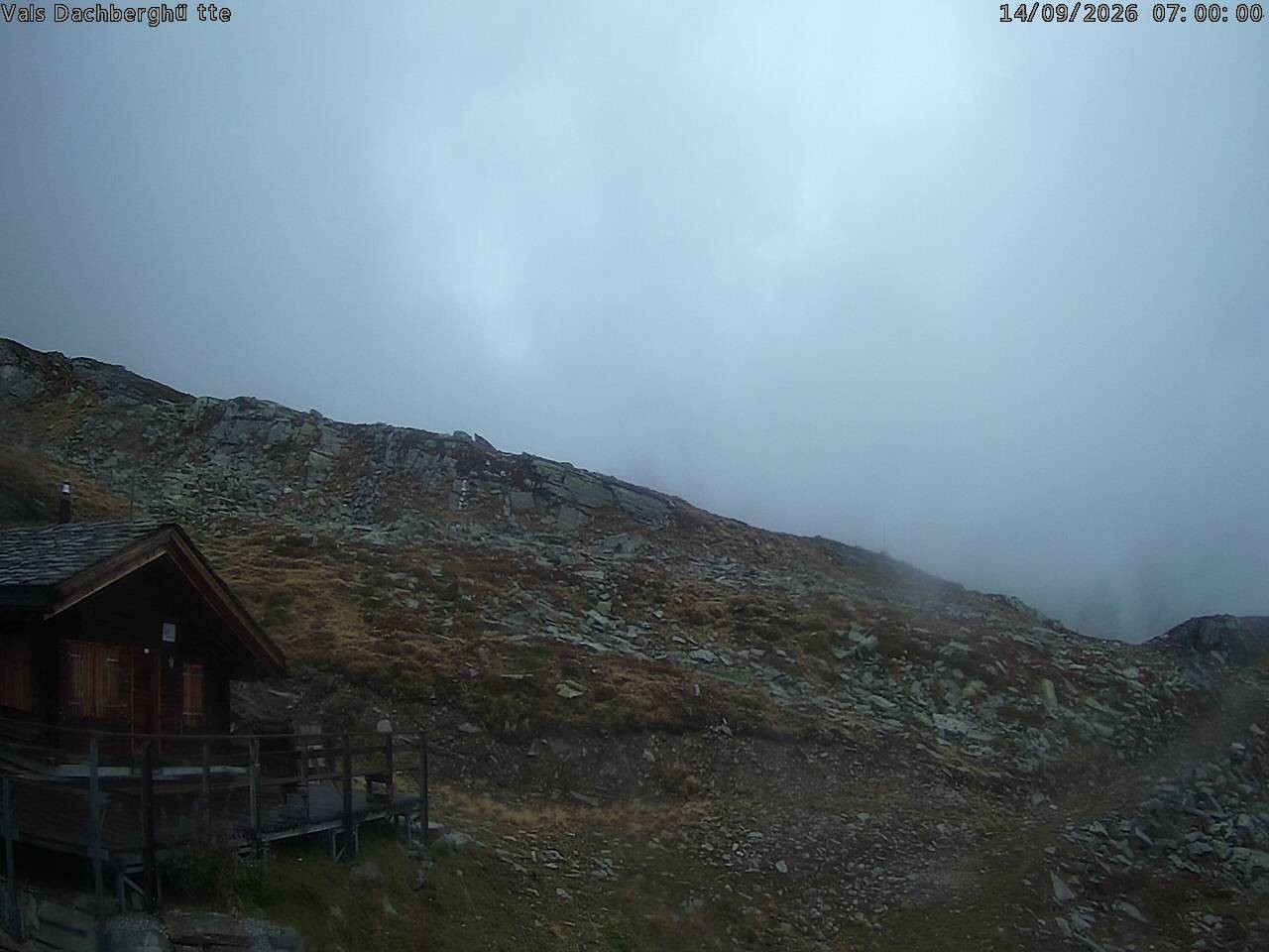Archiv Foto Webcam Dachberghütte (2.500 m)