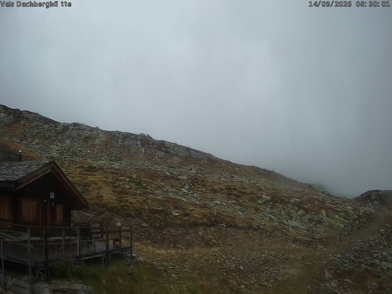 Archiv Foto Webcam Dachberghütte (2.500 m)