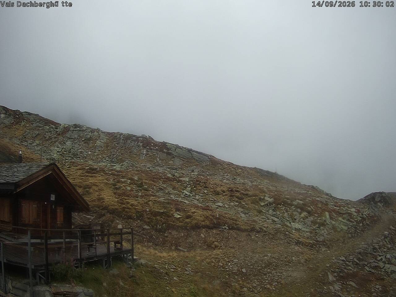 Archiv Foto Webcam Dachberghütte (2.500 m)