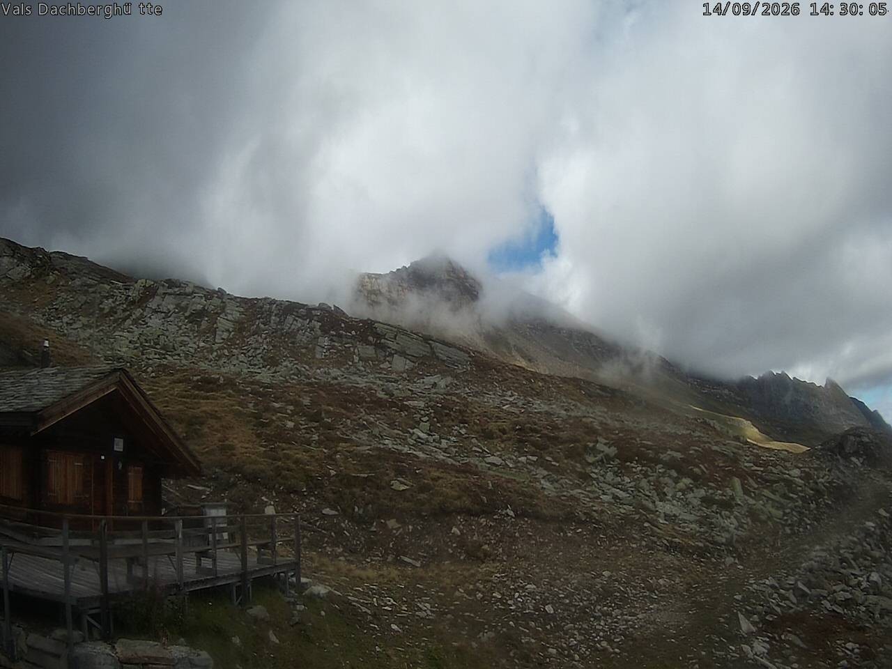 Archiv Foto Webcam Dachberghütte (2.500 m)