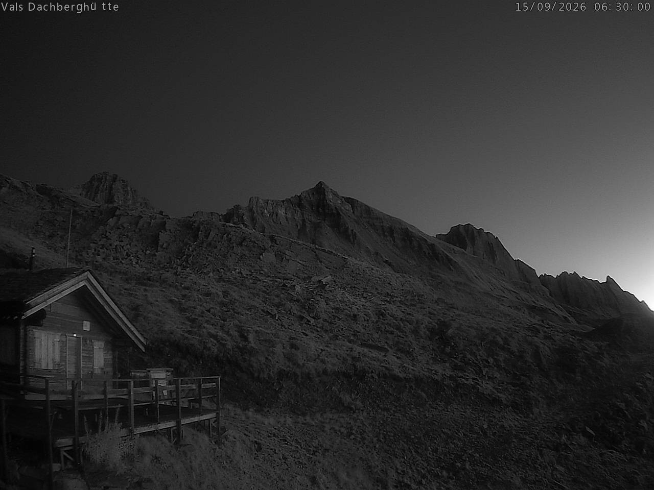Archiv Foto Webcam Dachberghütte (2.500 m)