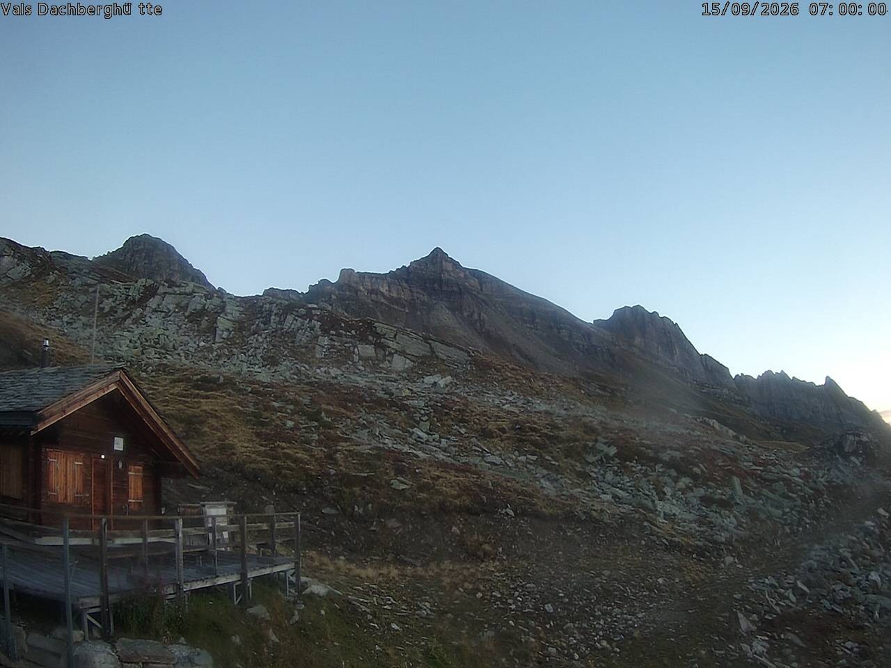 Archiv Foto Webcam Dachberghütte (2.500 m)