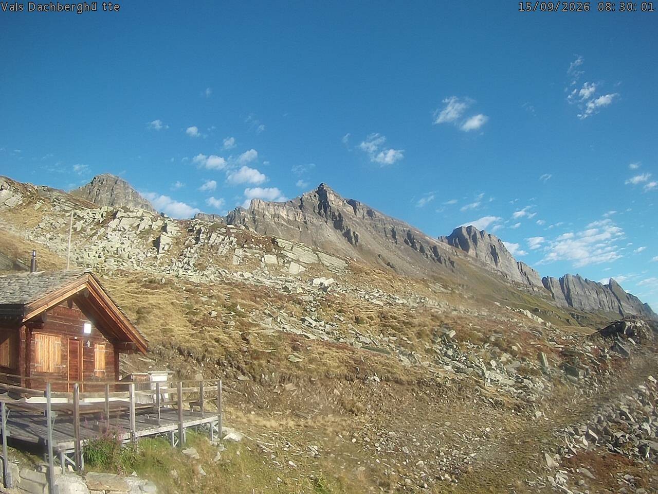 Archiv Foto Webcam Dachberghütte (2.500 m)