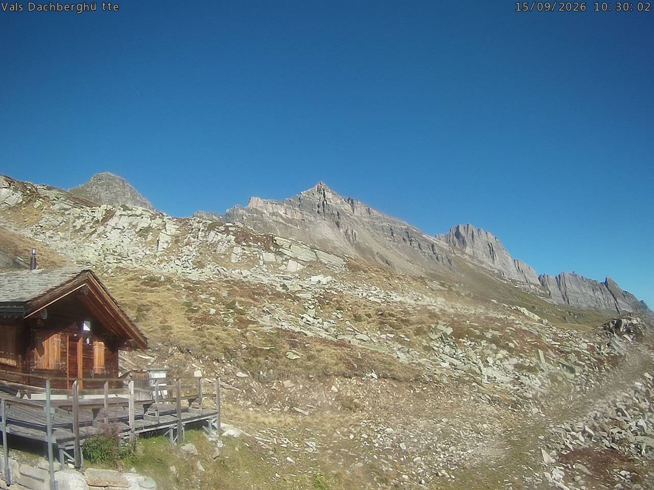 Archiv Foto Webcam Dachberghütte (2.500 m)