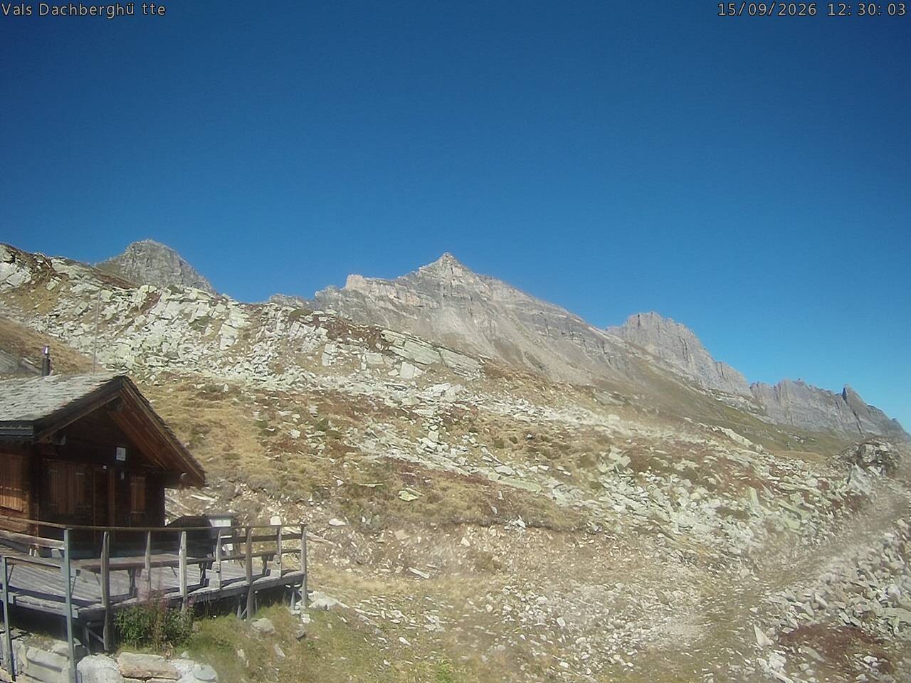 Archiv Foto Webcam Dachberghütte (2.500 m)