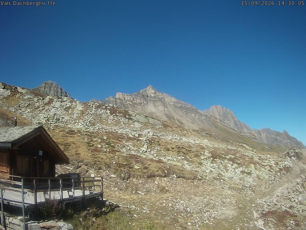 Archiv Foto Webcam Dachberghütte (2.500 m)