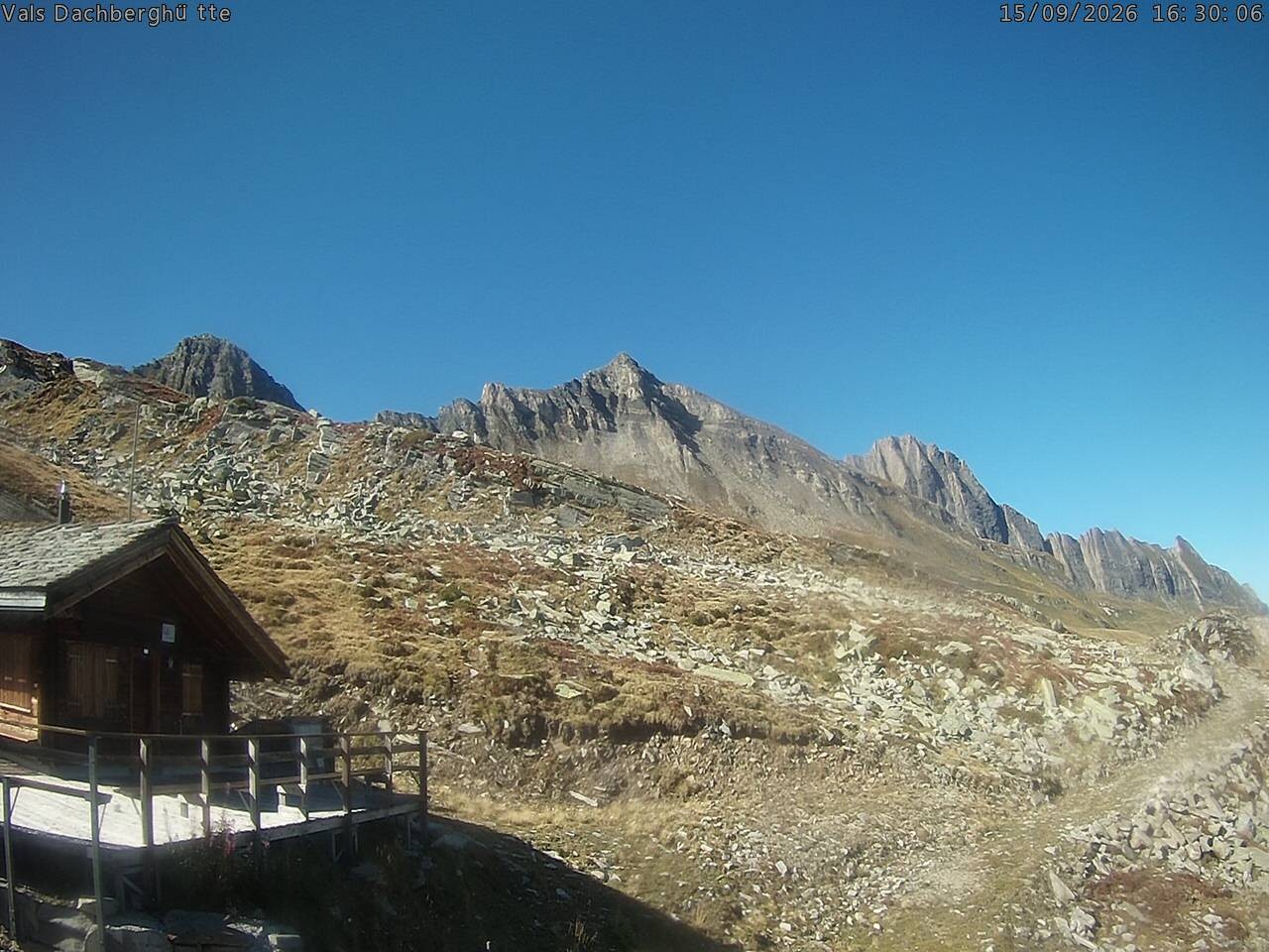 Archiv Foto Webcam Dachberghütte (2.500 m)