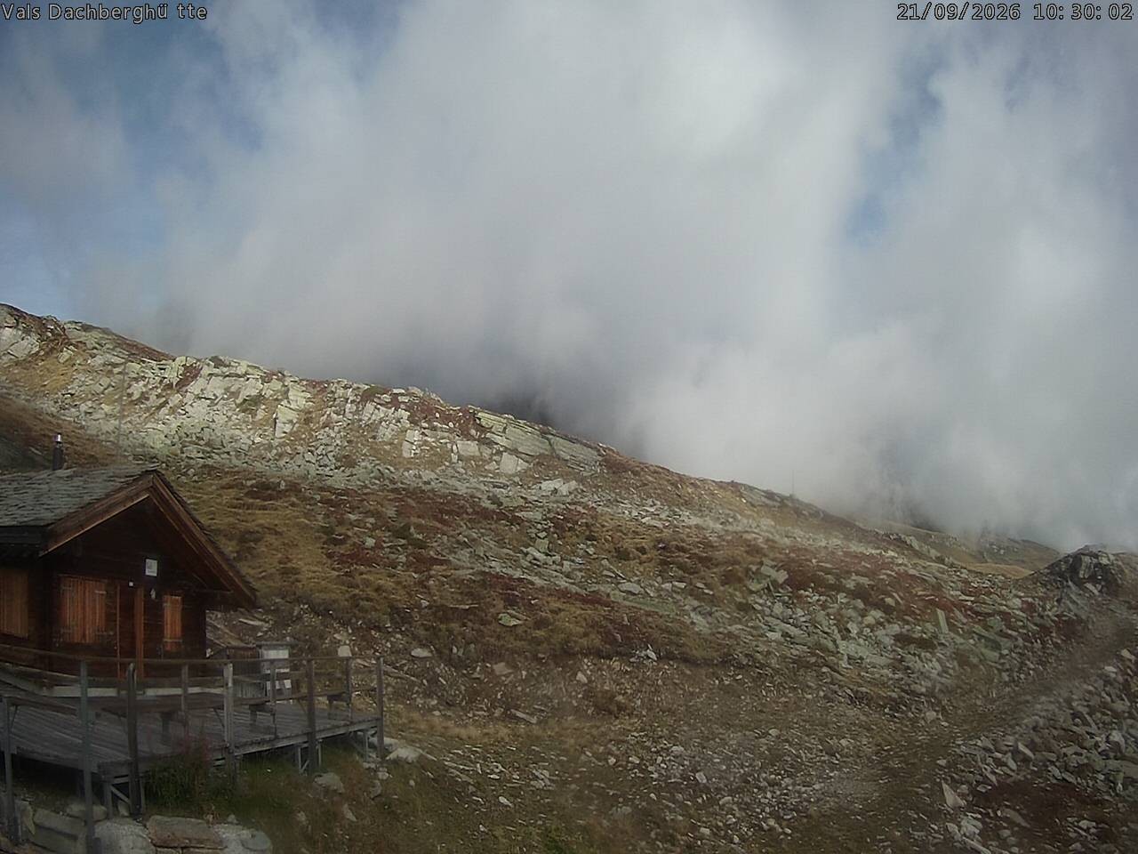 Archived image Webcam Dachberghütte (2.500 m)