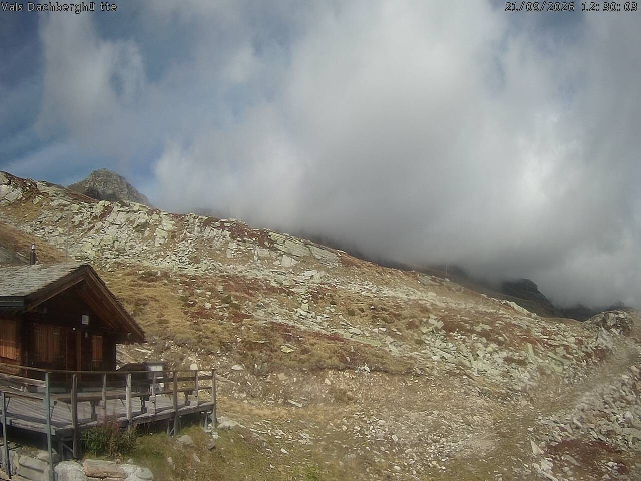 Archived image Webcam Dachberghütte (2.500 m)