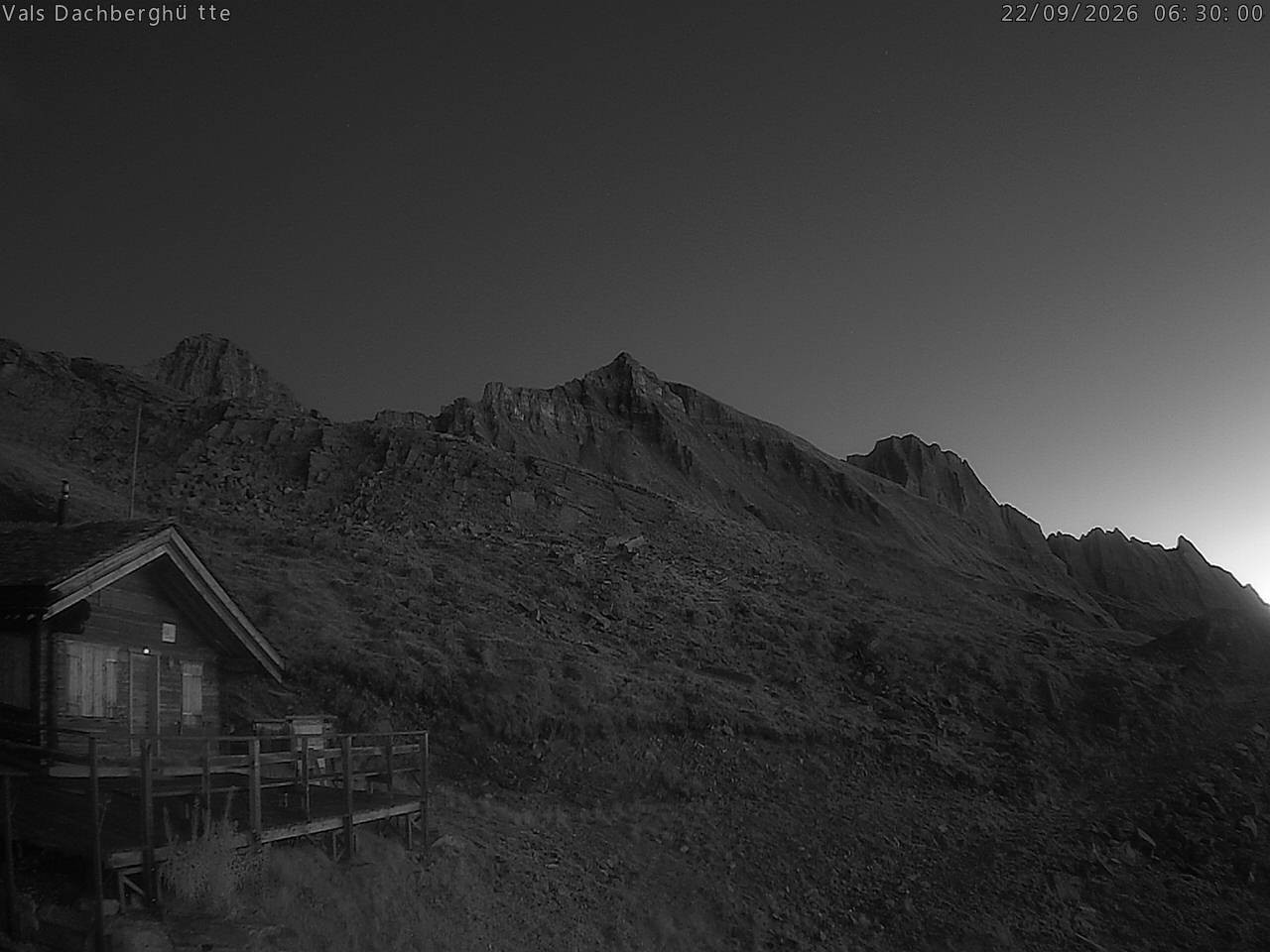 Archiv Foto Webcam Dachberghütte (2.500 m)