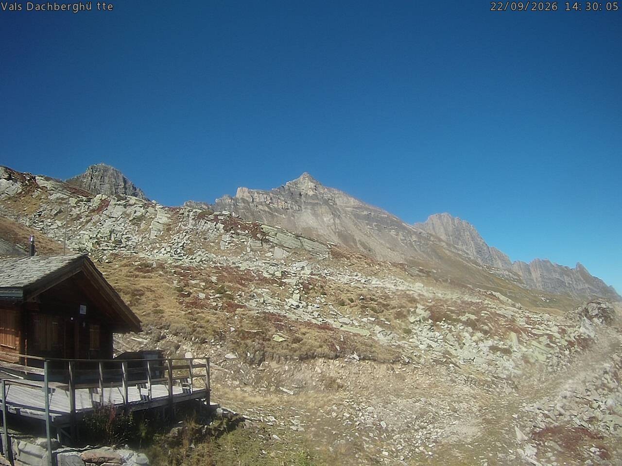 Archiv Foto Webcam Dachberghütte (2.500 m)