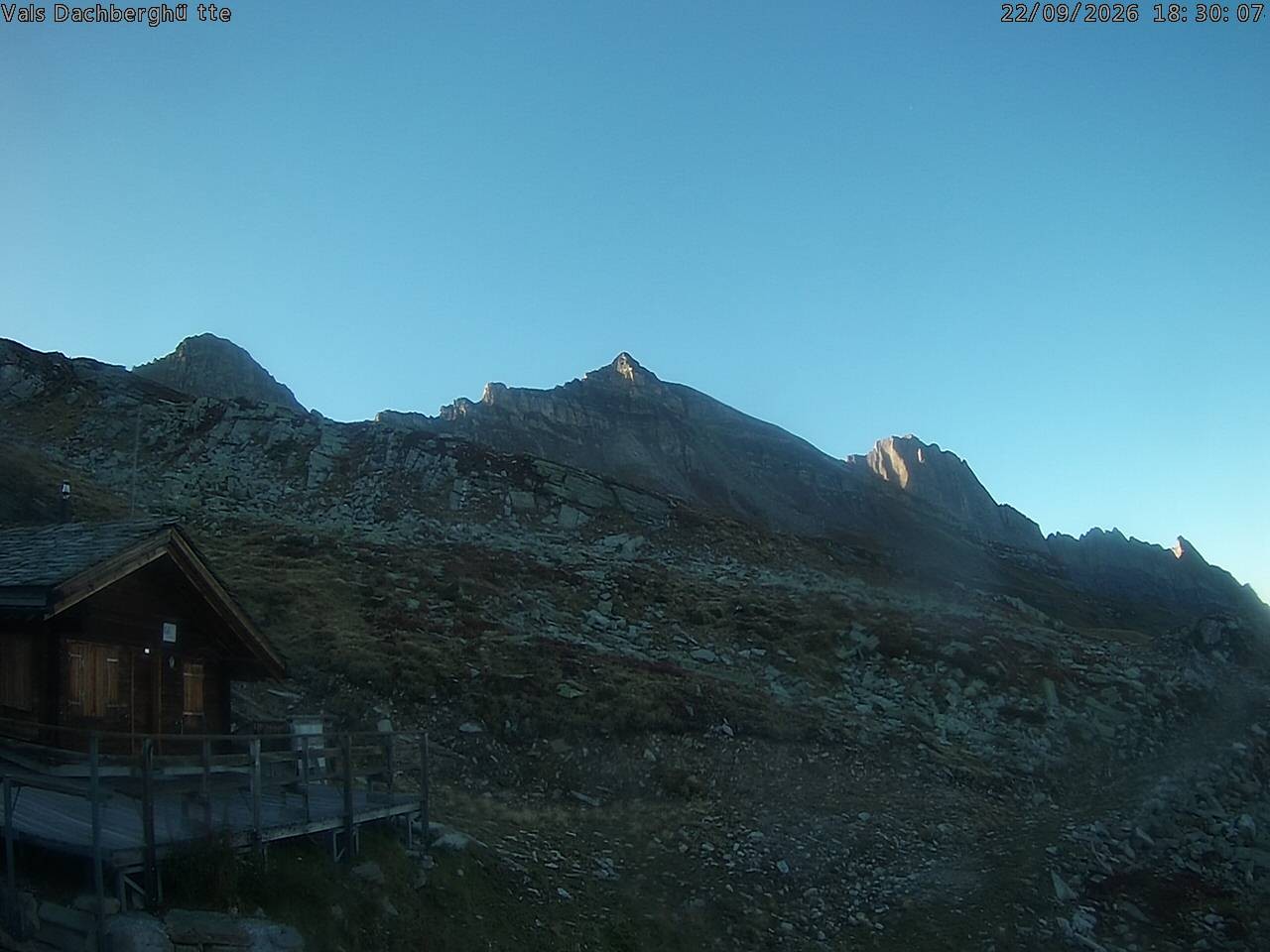 Archiv Foto Webcam Dachberghütte (2.500 m)