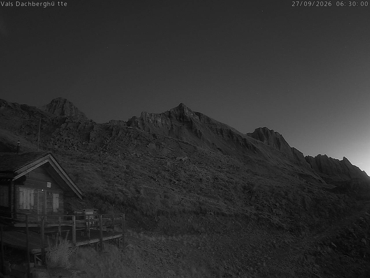 Archiv Foto Webcam Dachberghütte (2.500 m)