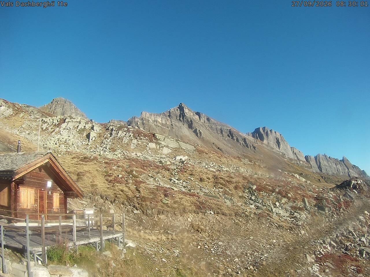 Archiv Foto Webcam Dachberghütte (2.500 m)