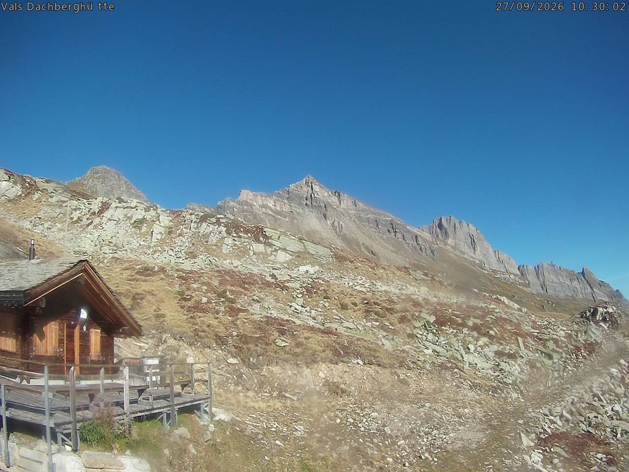Archiv Foto Webcam Dachberghütte (2.500 m)