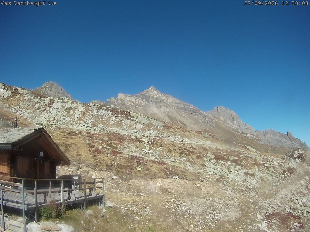 Archiv Foto Webcam Dachberghütte (2.500 m)