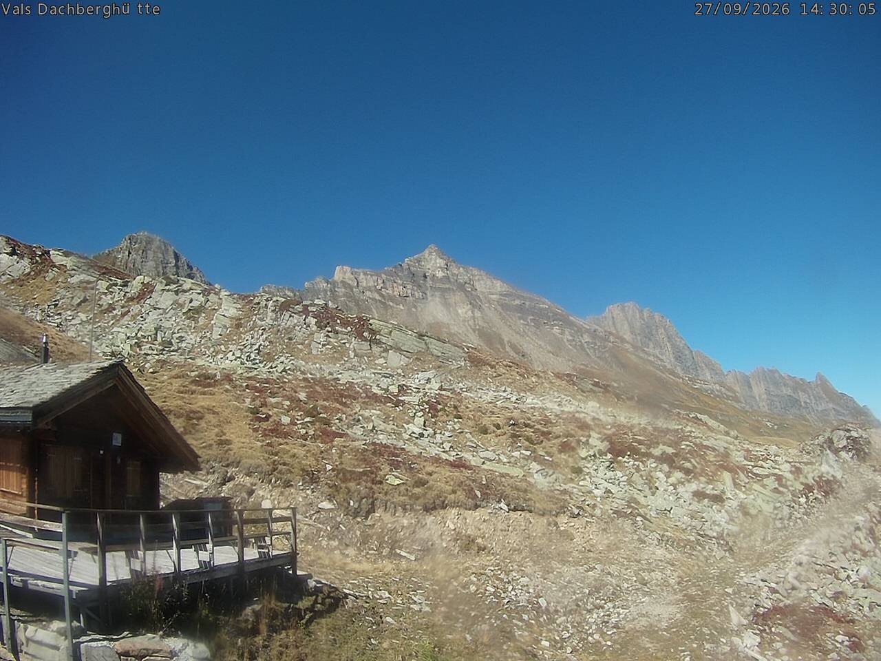 Archiv Foto Webcam Dachberghütte (2.500 m)