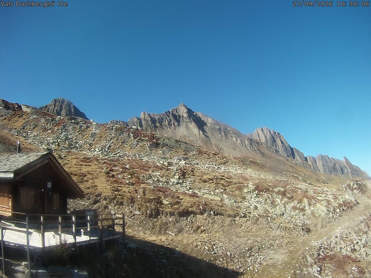 Archiv Foto Webcam Dachberghütte (2.500 m)