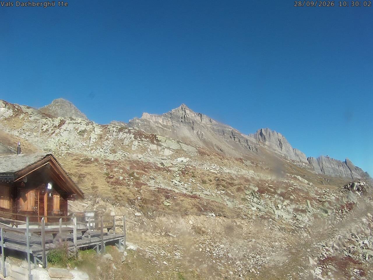 Archiv Foto Webcam Dachberghütte (2.500 m)