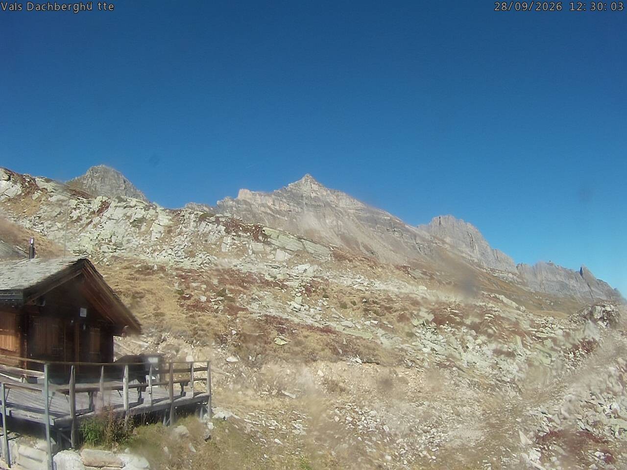 Archiv Foto Webcam Dachberghütte (2.500 m)