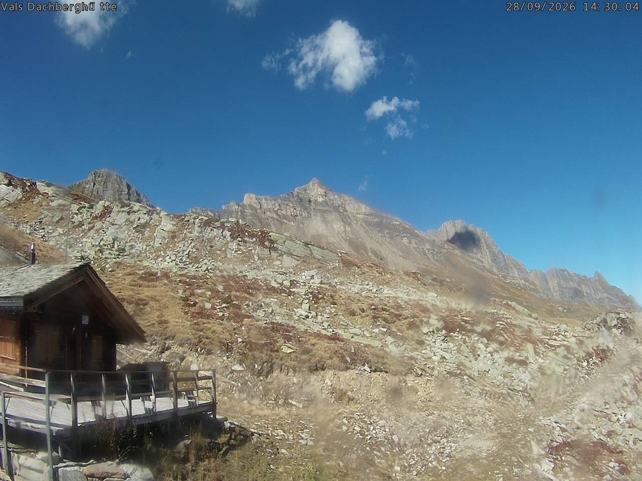 Archiv Foto Webcam Dachberghütte (2.500 m)