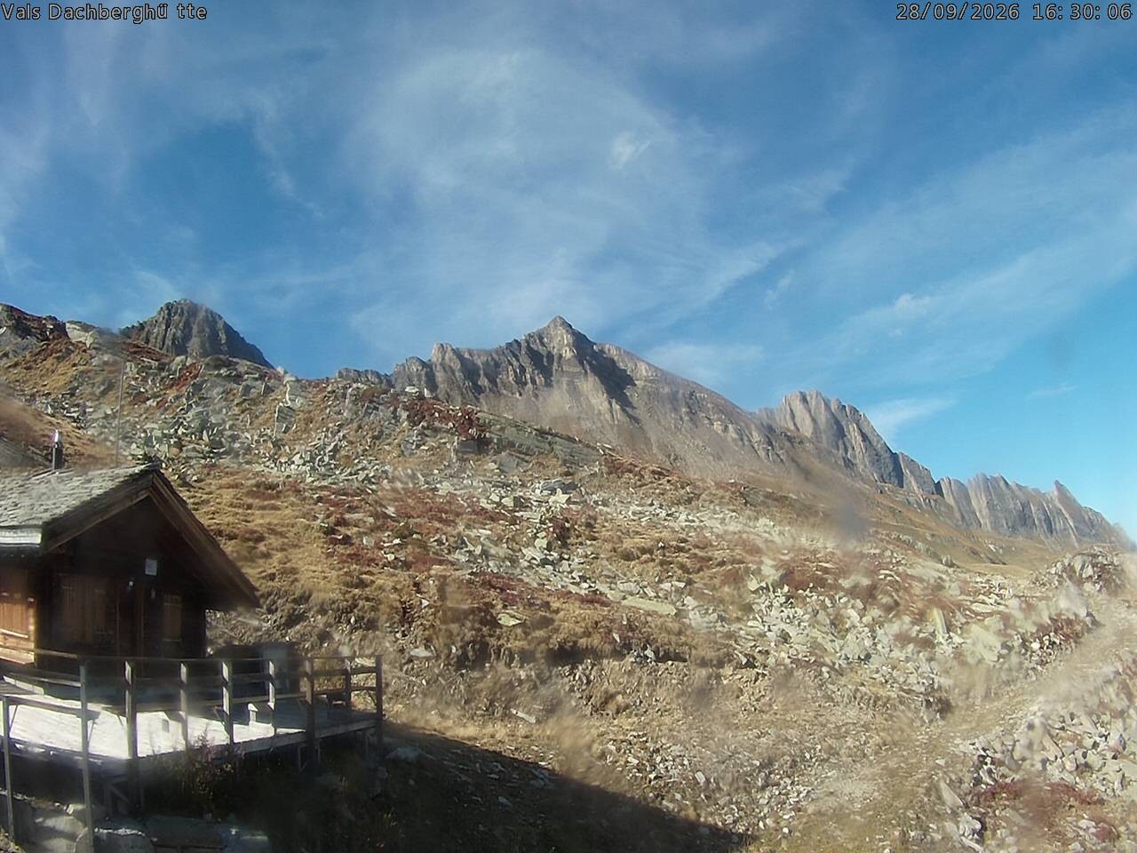 Archiv Foto Webcam Dachberghütte (2.500 m)