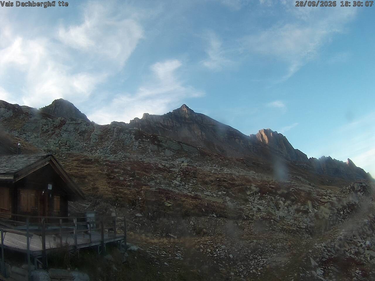 Archiv Foto Webcam Dachberghütte (2.500 m)