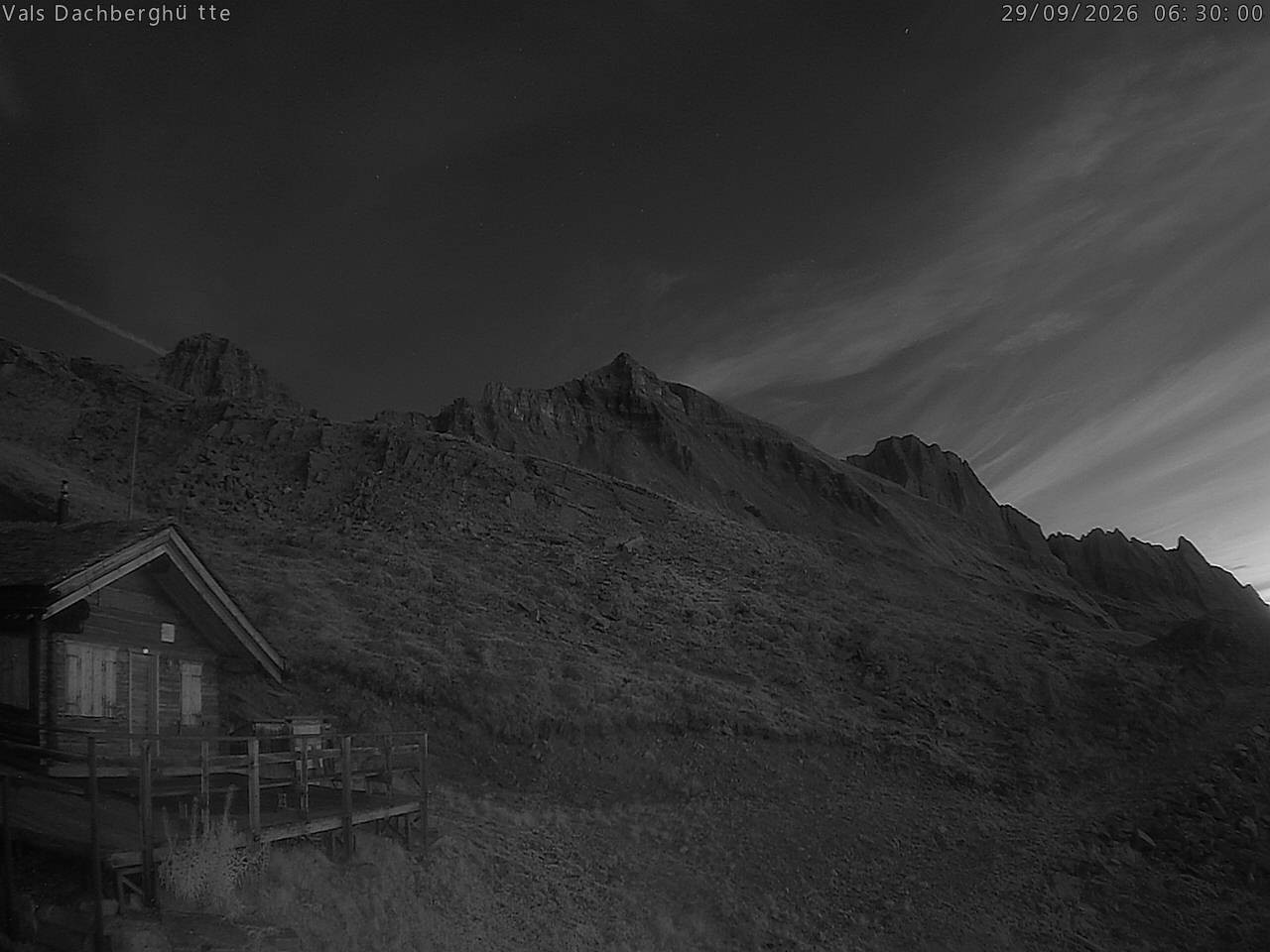 Archiv Foto Webcam Dachberghütte (2.500 m)