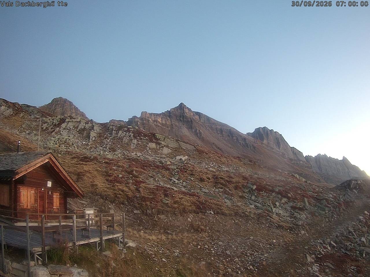 Archiv Foto Webcam Dachberghütte (2.500 m)