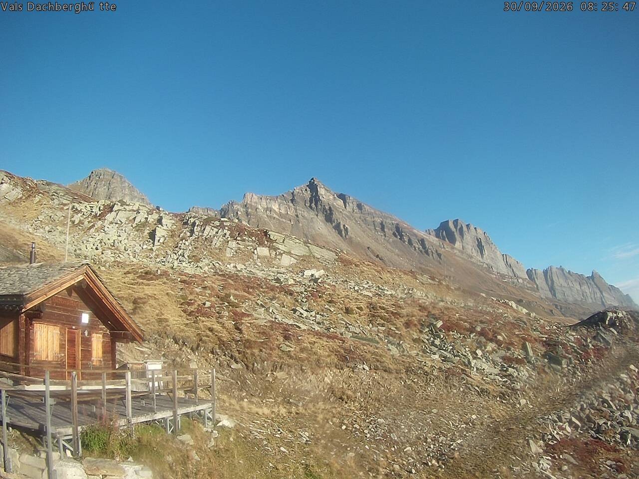 Archiv Foto Webcam Dachberghütte (2.500 m)